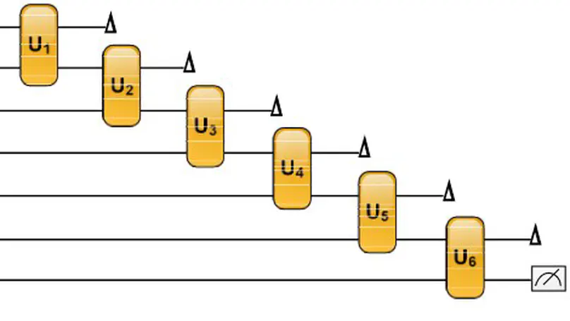 Matrix product state–based quantum classifier